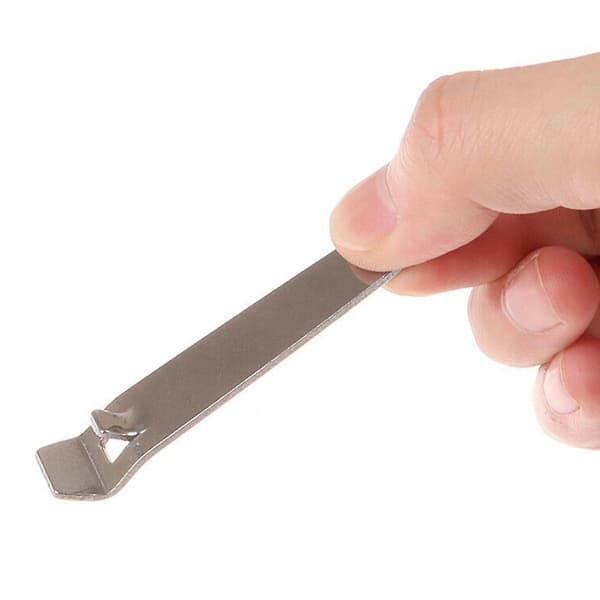 1/5 stk Multifunksjonell Rustfritt Stål Åpner Oral Væskehetteglass Ampulleåpner 1PC