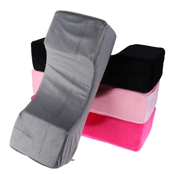 Professionell ympad ögonfransförlängning kudde kudde hals Supp Gray one size