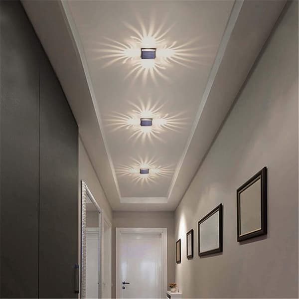 LED 3W Væglampe Moderne Aluminium Kreativ Lampe Indendørs Lys til