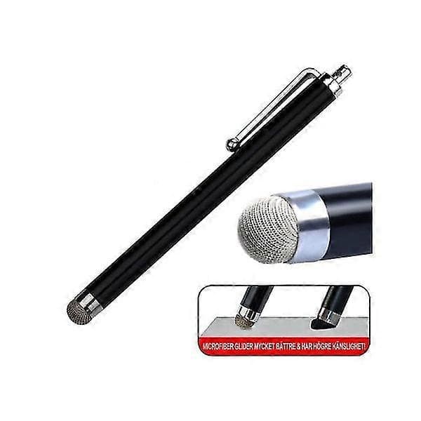 2 KPL Erittäin herkkä stylus / kosketuskynä / stylus mobiili & tabletti Musta