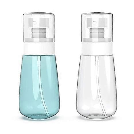 2-pack Små Sprayflaskor Resestorlek 2oz/60ml - Fina Dimma Mini Tomma Sprayflaskor - Läckagesäkra - för Ansiktsvatten, Ansikts- & Hårspray