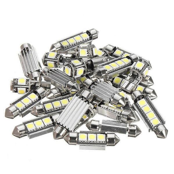 54st Vita LED-lampor för Mercedes E-klass W211 2002-2008