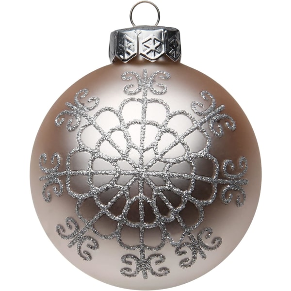 2,95" Juldekorationer Bollar 12 st Juldekorationer Set Wh