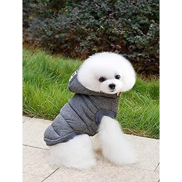 Hundtröja håller dig varm och bekväm tvåbens hundkläder Huvtröja Casual Pet Jacka Små och medelstora hundkläder