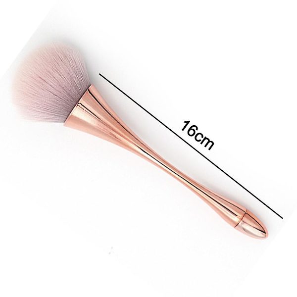 Stor sminkborste Sminkborste för stor täckning Blandad multifunktions sminkborste Dlosd Large Powder (guld) 1st Style6