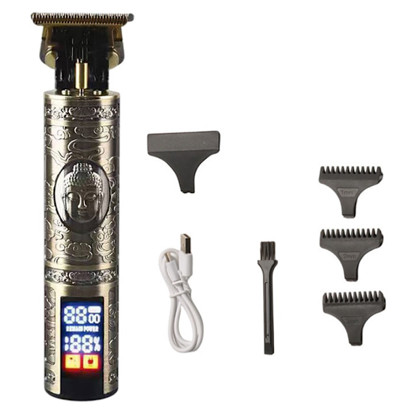 Effektfull Hög Kvalitet LED Rakapparat / Trimmer TORN