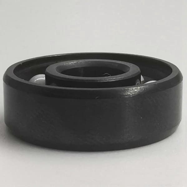 4 st Keramiska Kullager Hög Hastighet Slitstarka & 2 st Hårda Plast Skateboard Risers 12mm Longboa