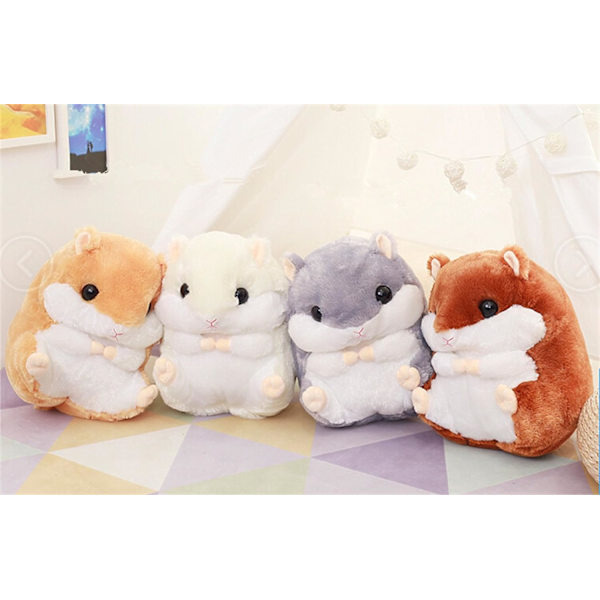 Plysj hamster kosedyr leker 9,7 tommer