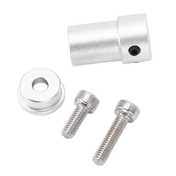 Axelkoppling 5mm Aluminiumlegering Stabil Anslutning Axelkopplare för Robot Hjul DC-Motor