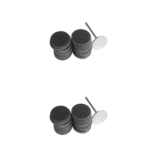1/2/3/5 Sähköisen jalkaraspin vaihtotyynyt tehokas ja 15mm 150Grit 50 pcs 2PCS