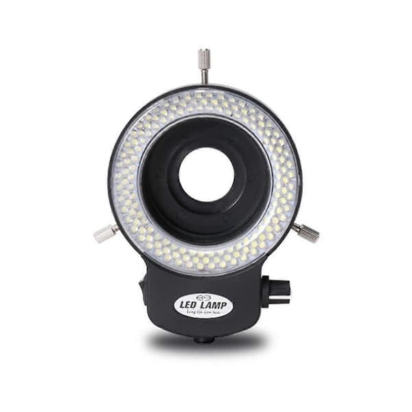 Mikroskoplys - Ringlys Justerbart 144 Lampeperler LED Industrielt Mikroskop Ringbelysning -