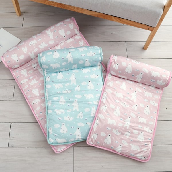 Pet Cool Ice Silk Nest Mat Pet Cooling Mat LIGHT GREEN S