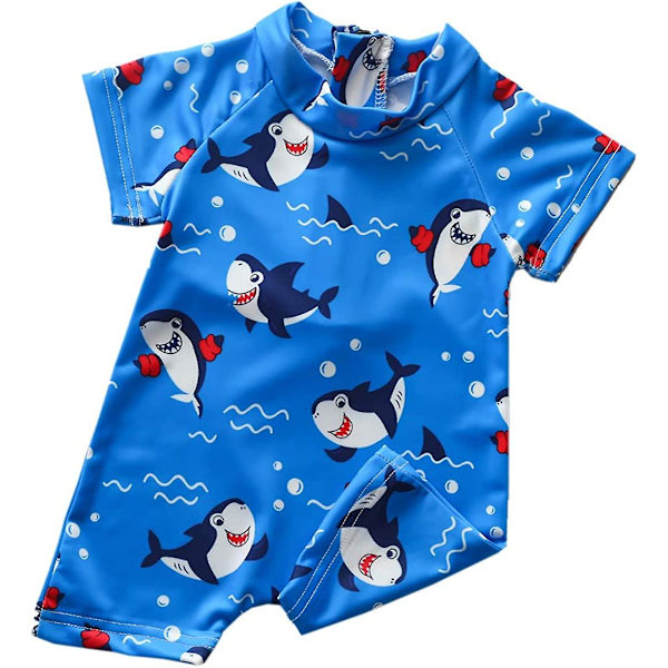 Baby Boy Baddräkt Baby Baddräkt Baby Boys Badkläder Toddler Pojkar Rash Guard Present (1st) 110