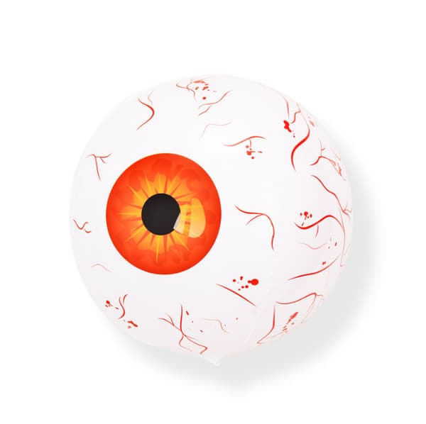20 stk. Halloween Øjeæble Balloner Rød Grøn Blå Øjeæble red