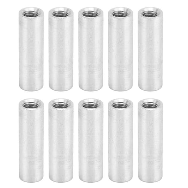10 stk. afstandsstykke i aluminiumslegering med gevind, rund søjleafstandsstykke til quadcopter DIY-model M4x0,7mm20mm