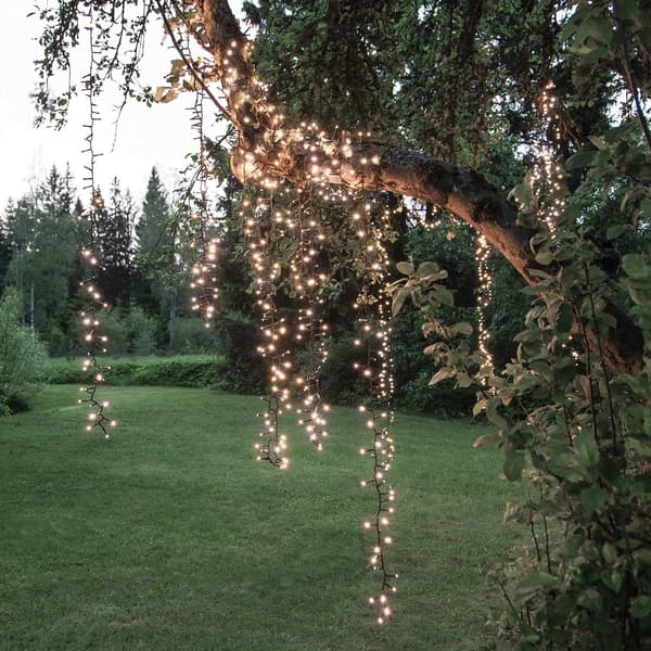 Serie LED lyskæde klynge 800 lys Crispy Ice White