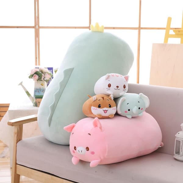 Plysch Panda Gosedjur Present Docka 16CM SITTSTYL