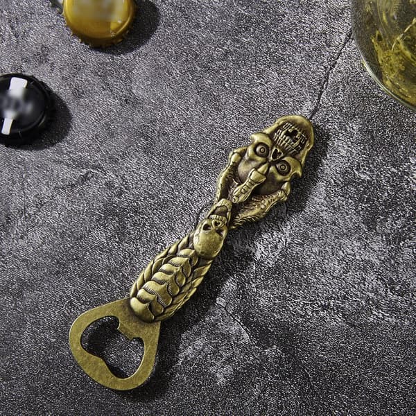 Dragon Claw Skulls Vin Øl Flaskeåpner for Bar Bartender Menn