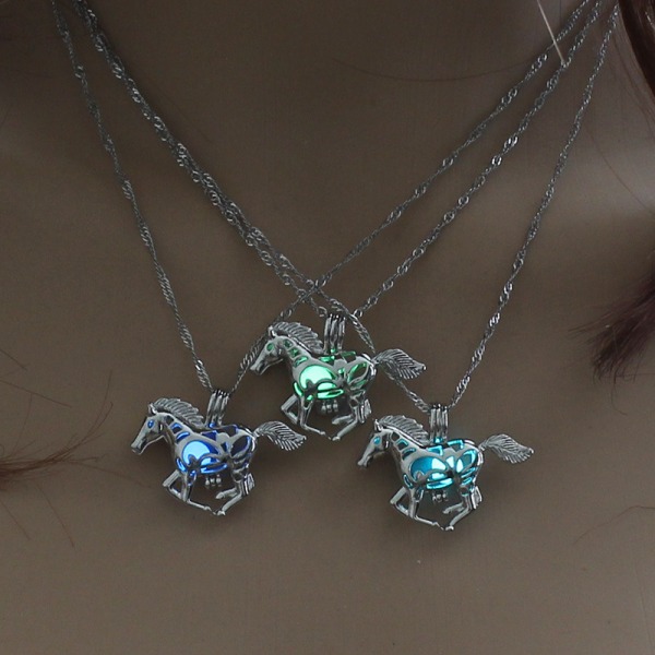 Halsbandspresenter för kvinnor tonårsflickor, Moonglow-smycken, astrologi style 3
