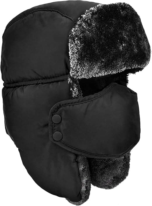 Unisex bomberhat til vinterørevarmer for at holde varmen, når du står på skøjter,
