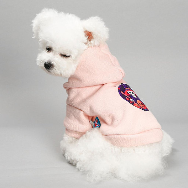 Halloween Hunde Græskar Kranie Mønster Pullover Søde Hunde Hold Varme Hættetrøjer