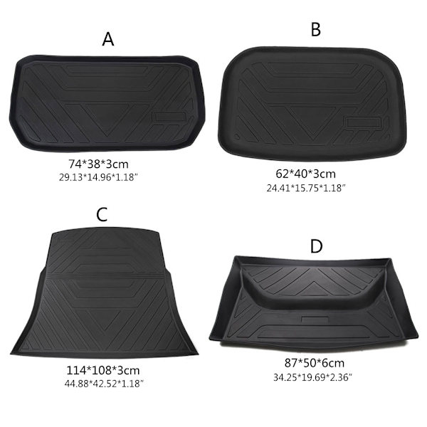 Lattiamatot malliin Y 5 2020 2021 -istuimet ovat täysin suojattuja, räätälöidyt auton tyynyt kaikkiin sääolosuhteisiin Lower cushion of trunk