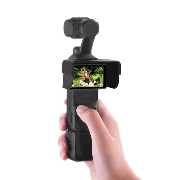 För DJI Osmo Pocket 3 Huva Linsskydd Solblockerande Ljus Antireflex Multifunktionella Bekväma Tillbehör