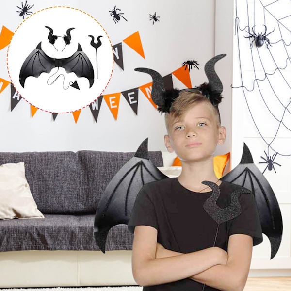 Halloween Koriste Halloween Devil Wings A