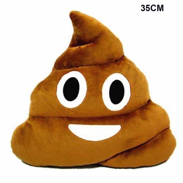 20/35 cm Søt Emosjon Fylt Plysjpute 20cm style5