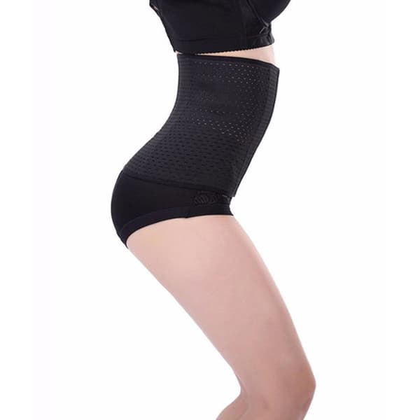 Waist Trainer Shaper Korset Ryglæn for Bedre Holdning sort M black m