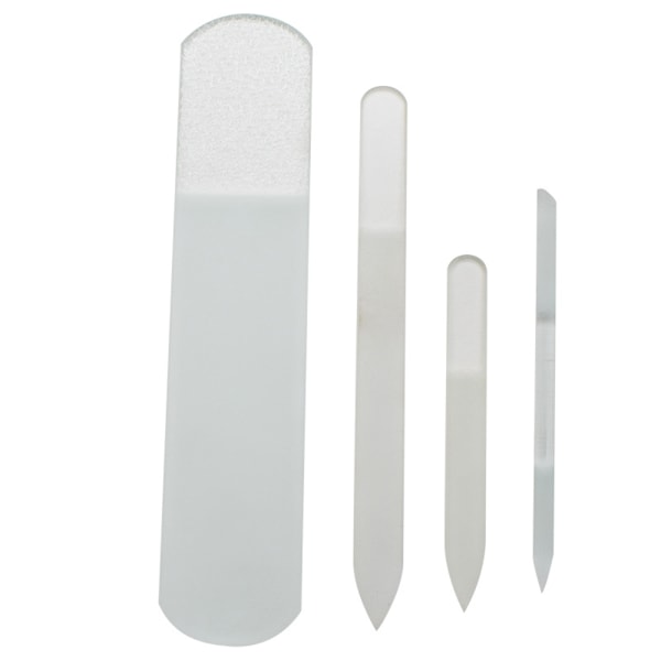 Foot Scrubber - Håndlaget fotfil av glass - Fjerner død hud blue glass foot files