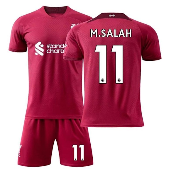 fotbollströja fotbollskläder barn liverpool salah 11 qd #22 #22