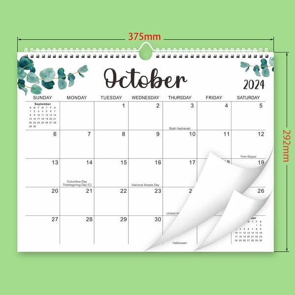 #Engelsk Kreativ Veggkalender 2024-2025#