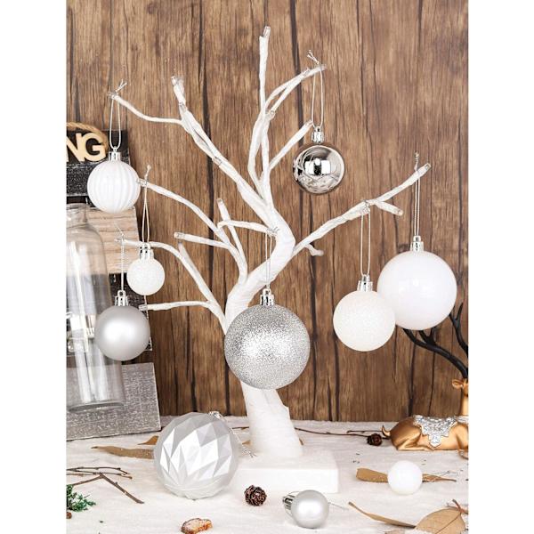 Juletre hengende kuler for juletre, dekorasjonsrep Baubles Set