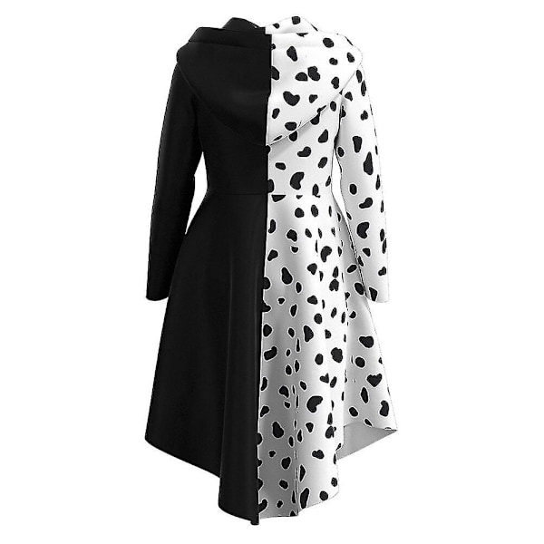 Cruella De Vil Cosplay Tyttöjen Pukukolttu Halloween Adult M