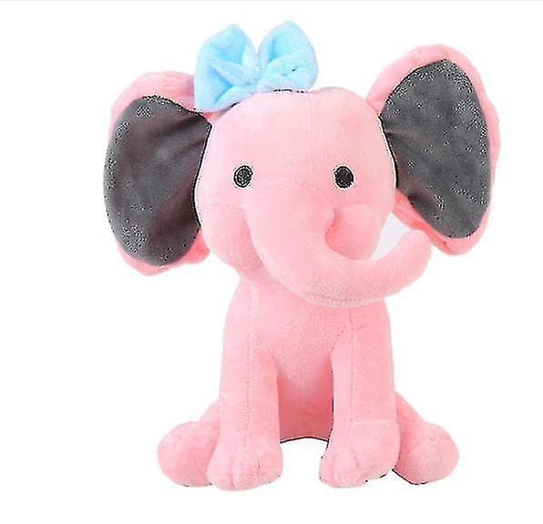 Lång näsa plysch elefantdocka elefant barnleksak