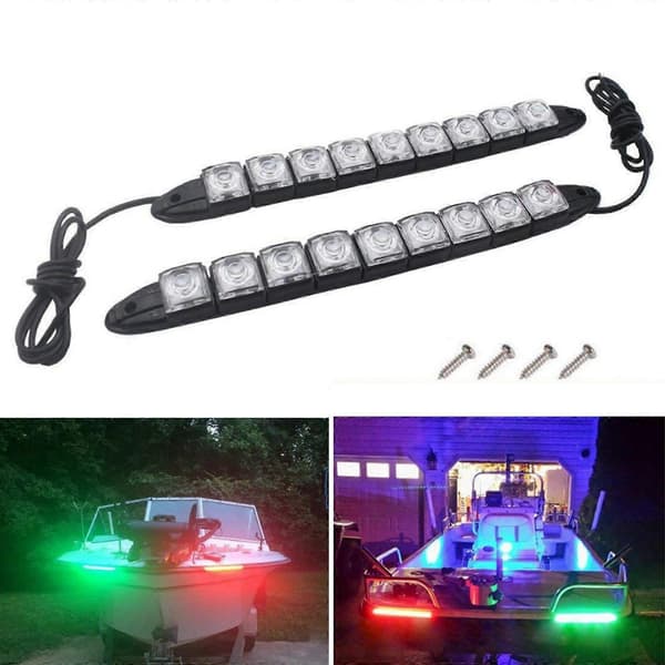 2 stk DRL Bil Fleksible LED Kjørelys Blinklys Lampe Hovedlys