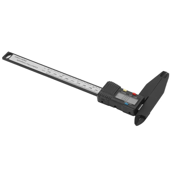 150 mm digital skydelære med stor LCD-skærm og metrisk/tomme-konverteringsknap