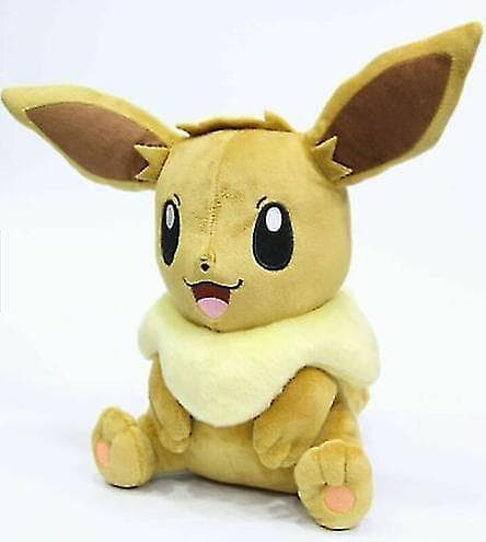 Eevee plys blød legetøj Karakter krammedyr dukke Teddy siddende