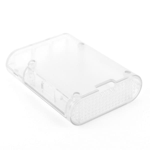 ABS beskyttelsesdeksel frostet gjennomsiktig dekselkomponent for Raspberry Pi 3B 3B+