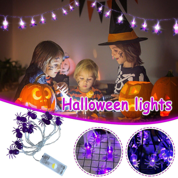 Halloween Dekoration Tillbehör Skräckljus Led String Lights