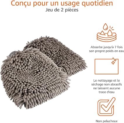 #Luksus mikrofiber bilvaskhanske  Pakke med 2#
