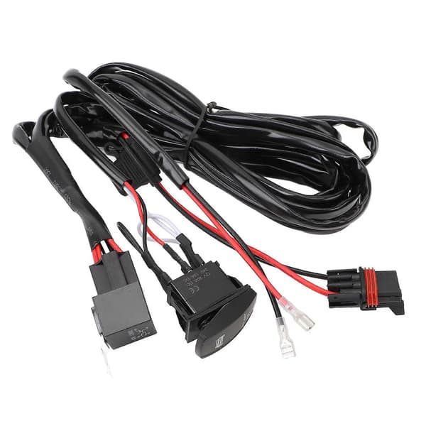 DC12V UTV LED Lys Bar Ledningsnett 300W 14AWG 1 Ledning Plug and Play for UTV med Puls Samleskinne