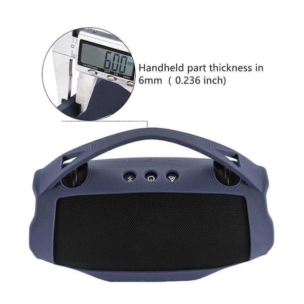 Skyddsfodral i silikon för Xtreme 4 bärbar Bluetooth-högtalare, blå