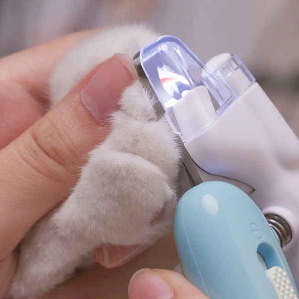 Söta Nagelklippare för husdjur Trimmers Tåklo Nagelsaxar blue