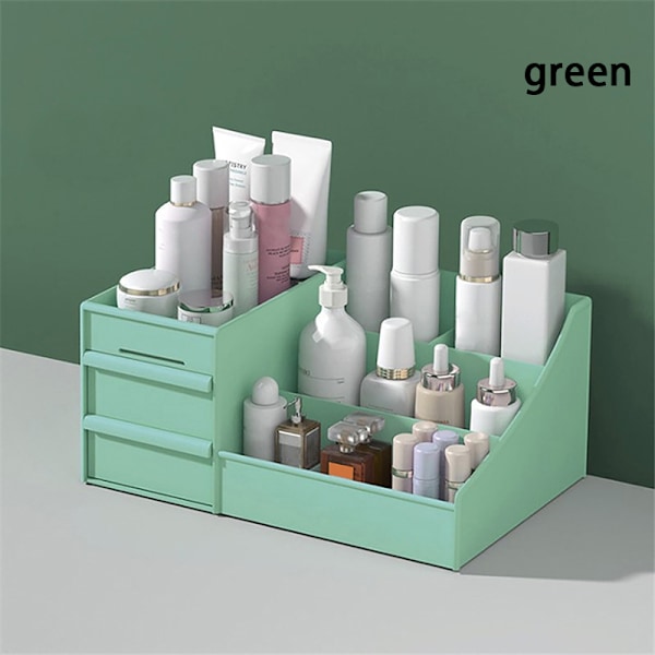 Kosmetisk opbevaringsboks Makeup Skuffe Organizer White