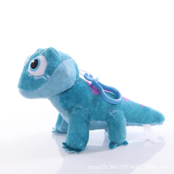 Fryst salamander kameleont plysch söt docka present 5 tum