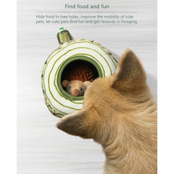 Spoof Dog Interactive Toys Squeak Plysch Slitstark stoppad tuggleksak för små hundar B