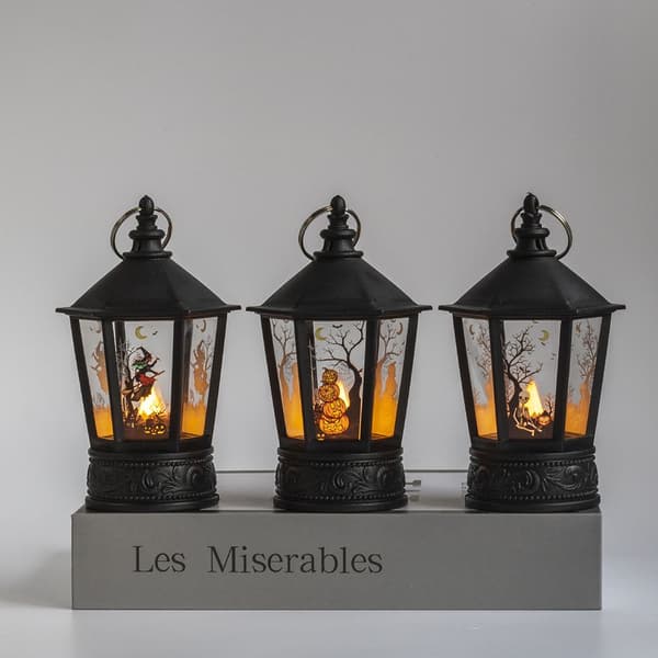 Dekorativ vindlampe Halloween-dekorationer B