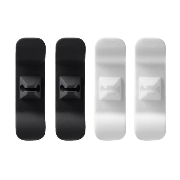 4×Winder sladdhållare för köksmaskiner Organizer sladdar Wrap White * 2 + Gray * 2
